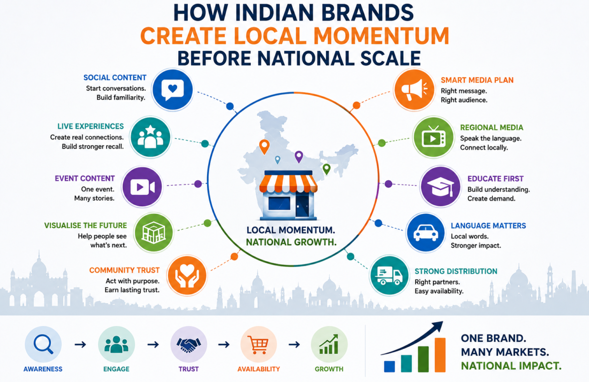 How Indian Brands Create Local Momentum Before National Scale